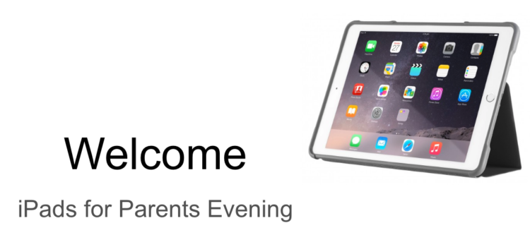 iPads for Parents Night Recap 2019-20